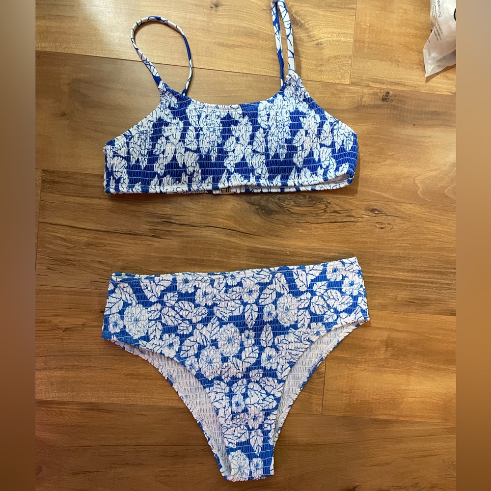 SHEIN floral bikini set